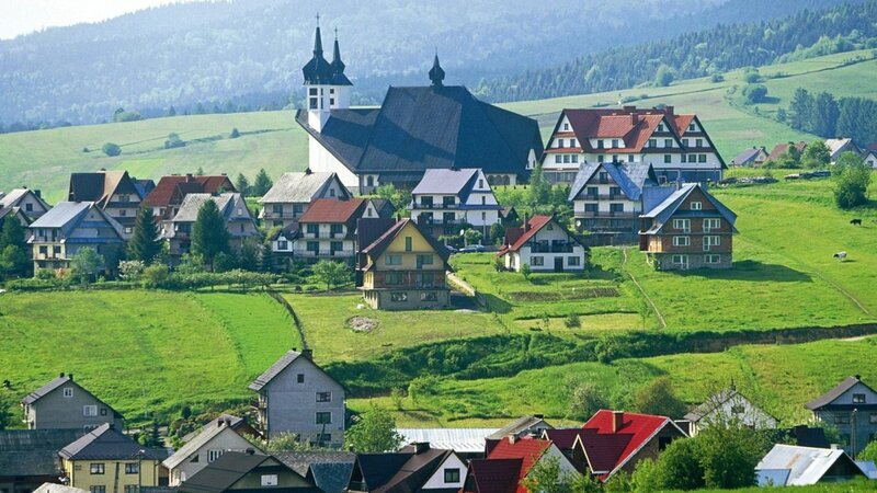 village in the mountains