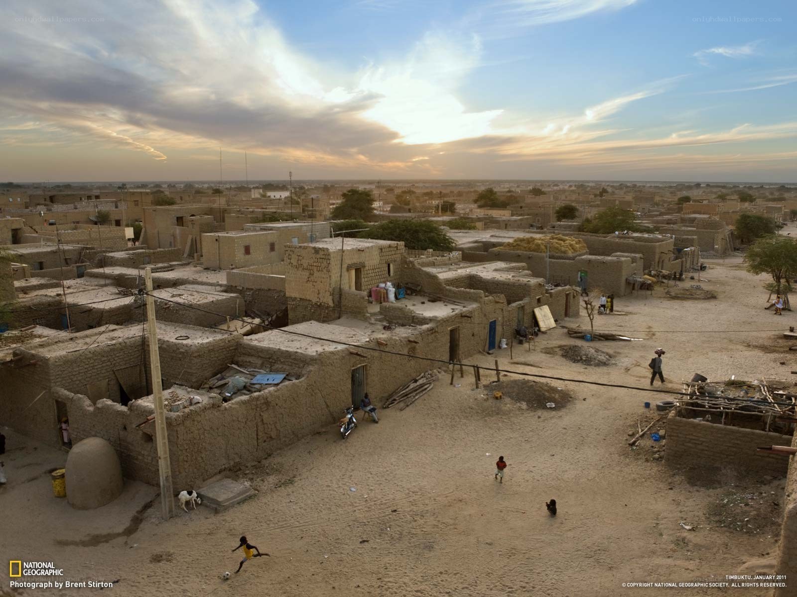 Village in Timbuktu
