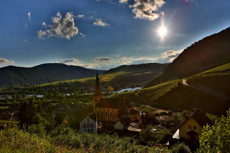 Village in Vineyard Valley