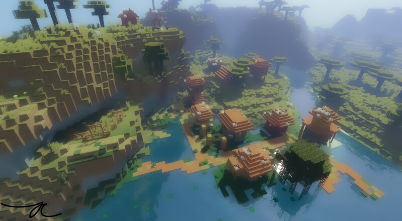 Village in Water