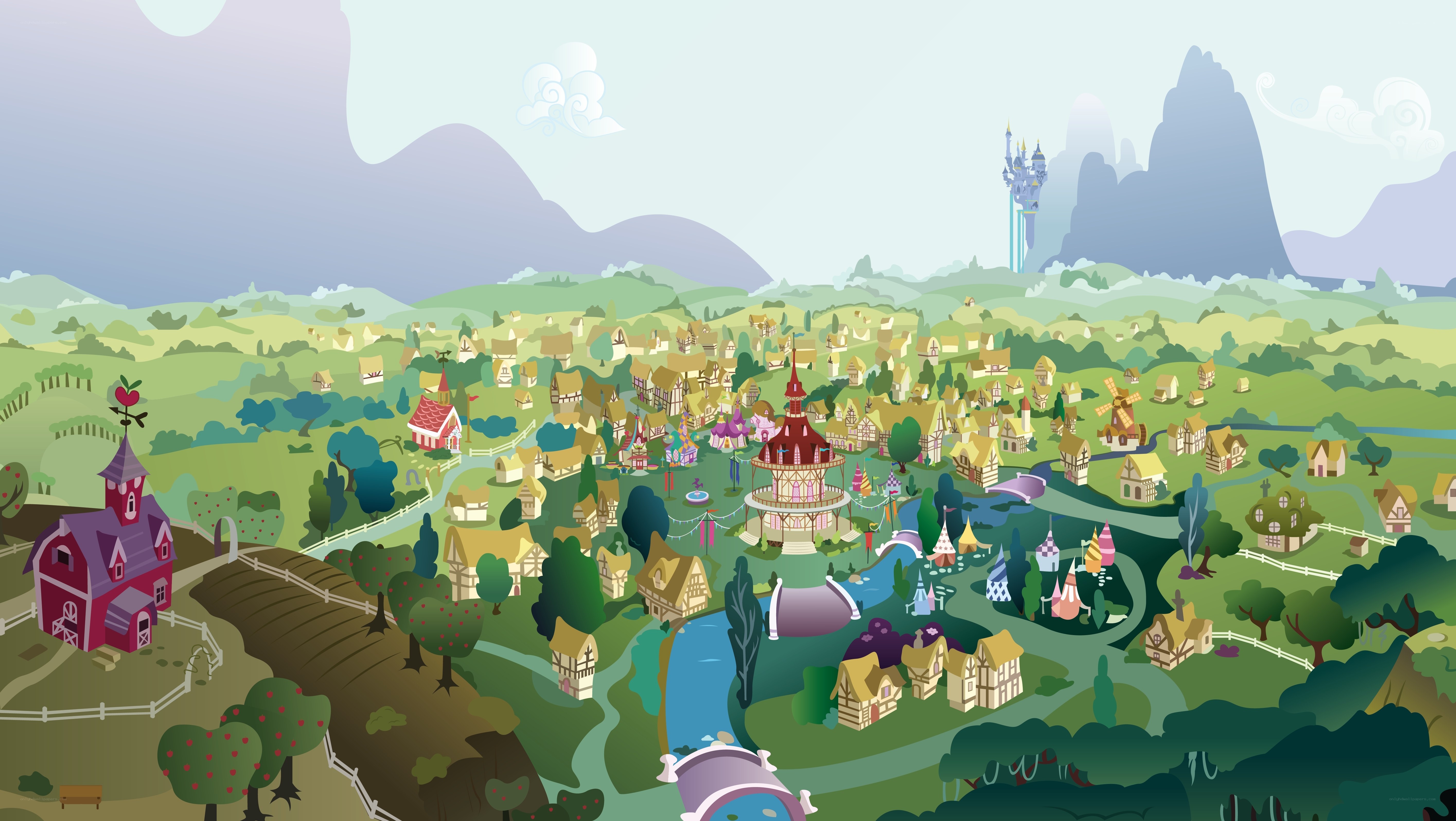 village of ponyville