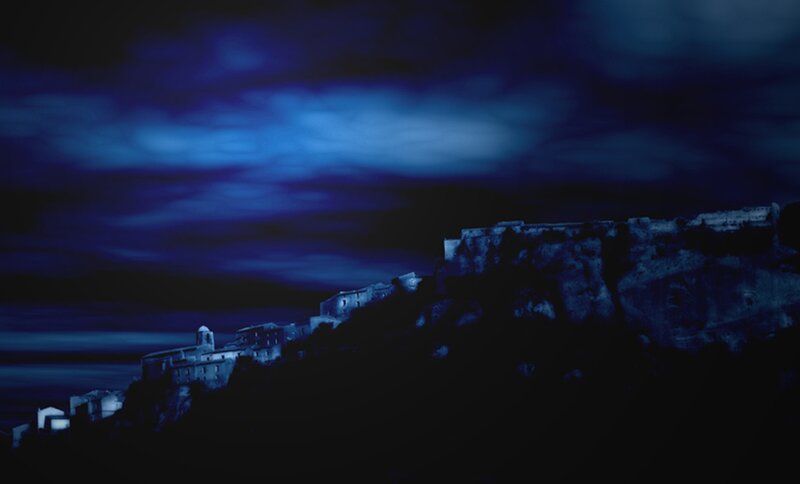 Village on a Cliff