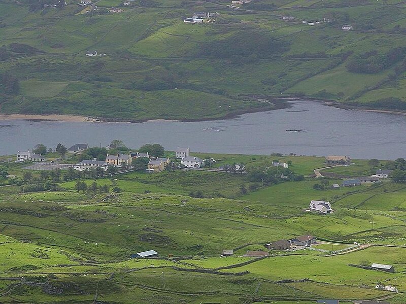 Village on Coastal Hills