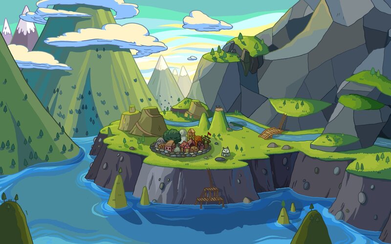 Village on Floating Islands — Green
