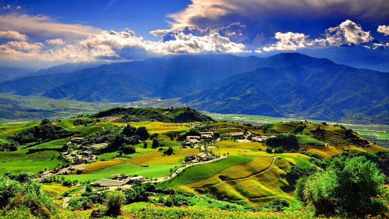 Village on Green Hills — Dramatic