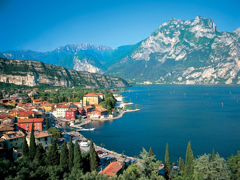 Village on Lake Garda