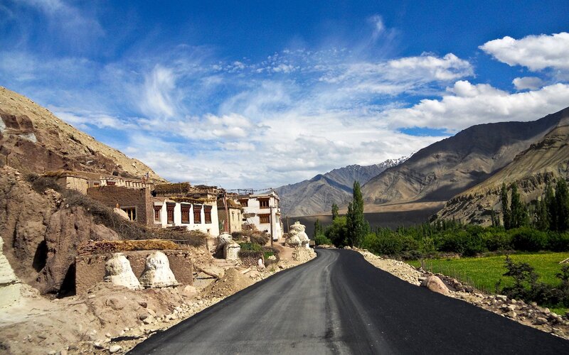 Village on Mountain Road