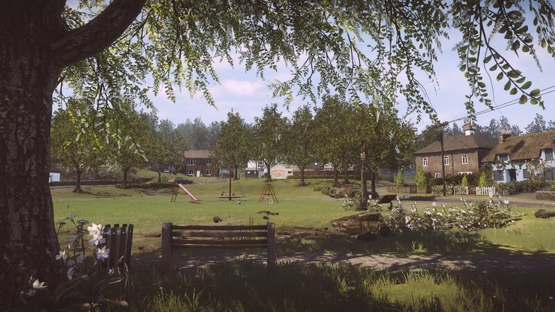 Village Park with Playground