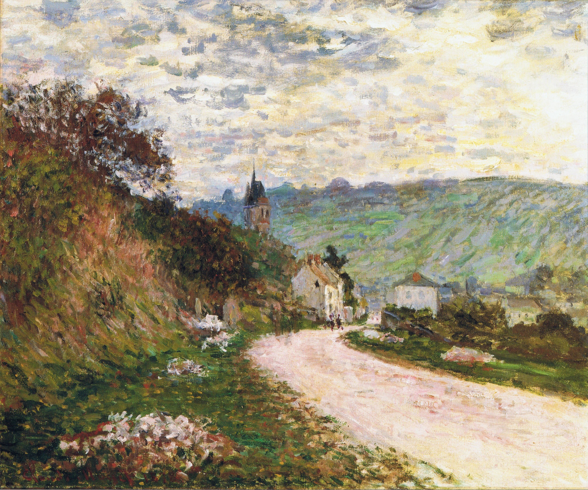 Village Road Landscape