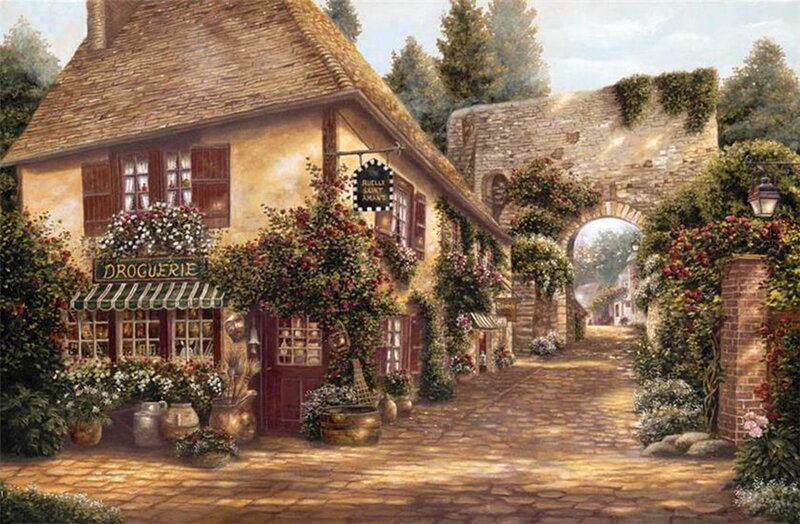 Village Shop and Alley