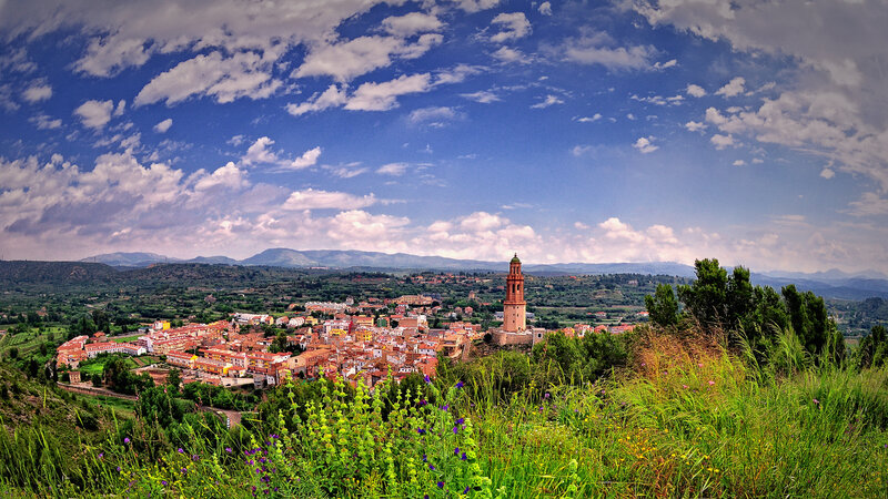 Village with Bell Tower