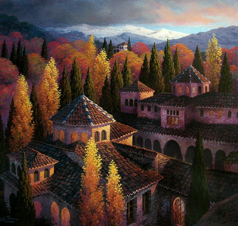 Village with Red-tiled Roofs