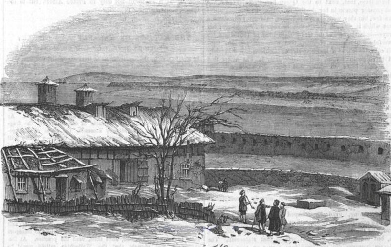 Village with Snow-covered Houses