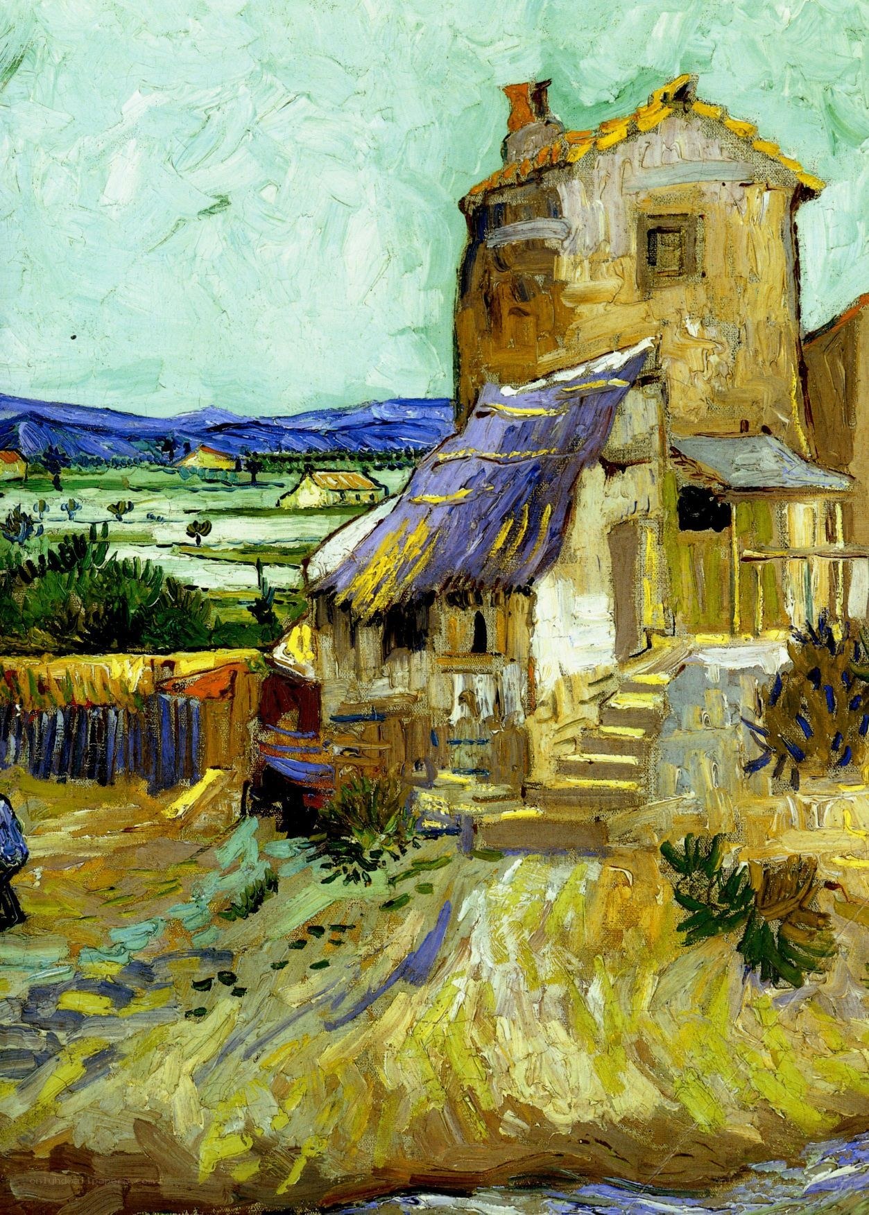 Village with Thatched Roofs