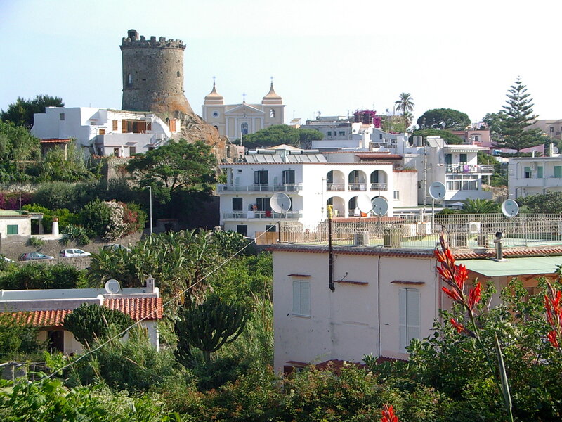 Village with Tower
