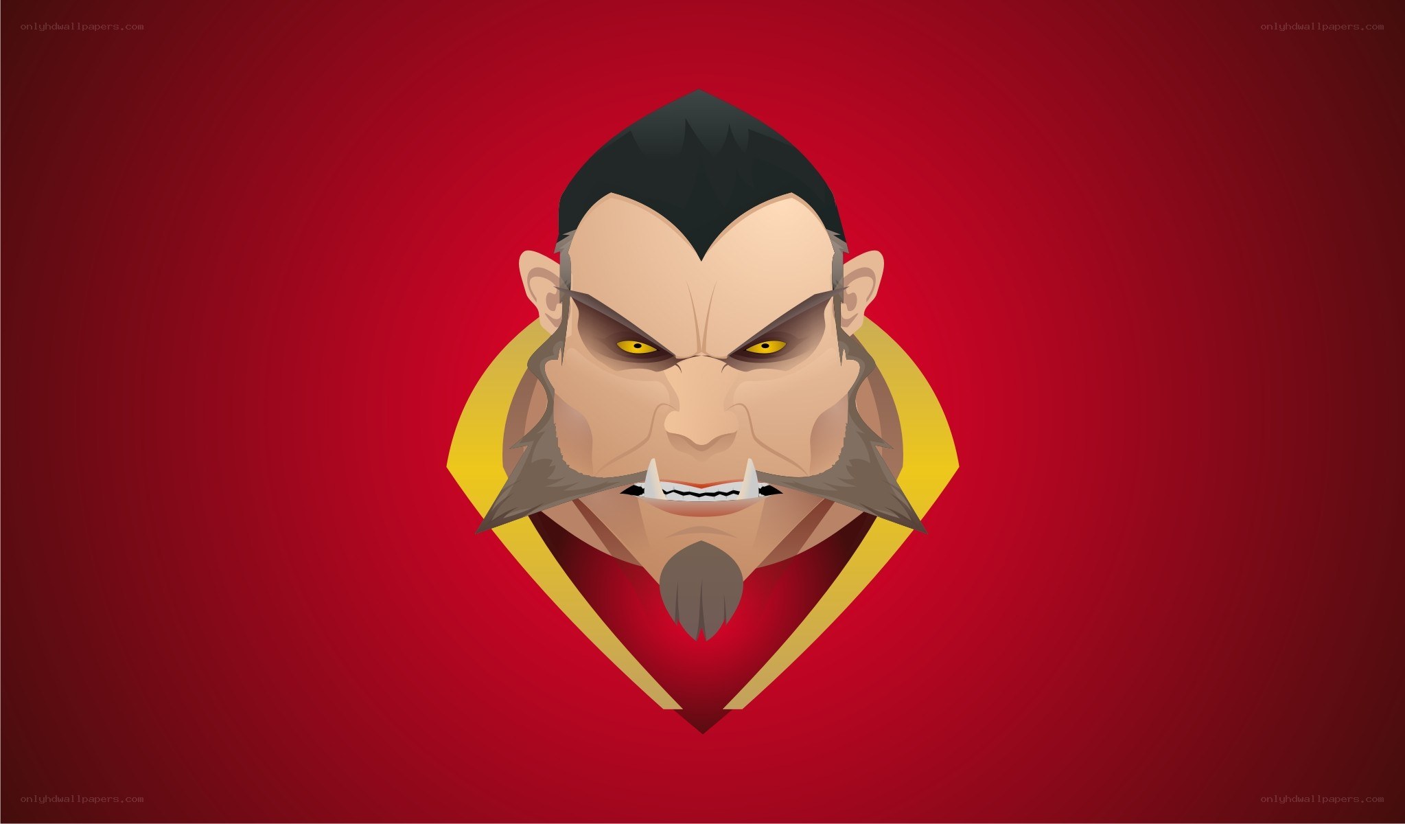 villain character portrait
