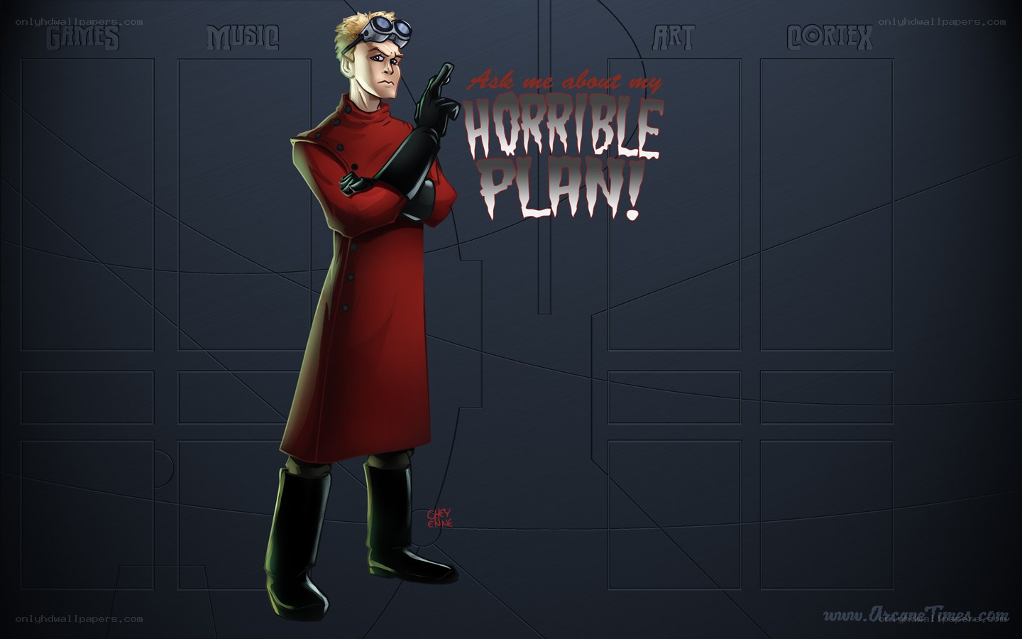 villain with horrible plan
