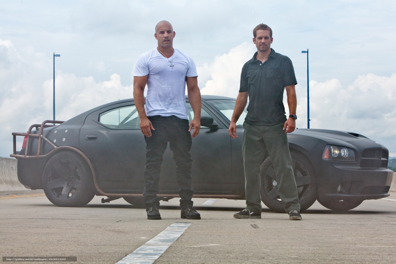 Vin Diesel and Paul Walker in Fast Five