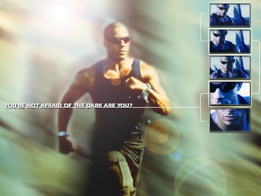 Vin Diesel in action