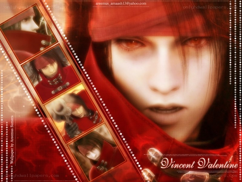 Vincent Valentine collage