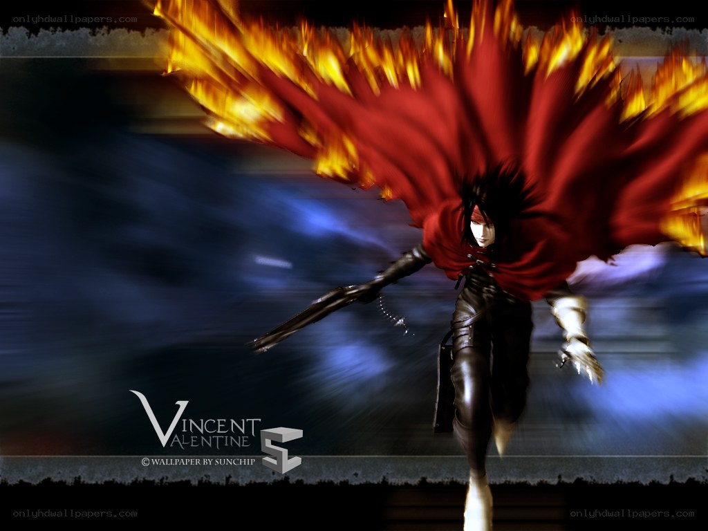 Vincent Valentine in motion