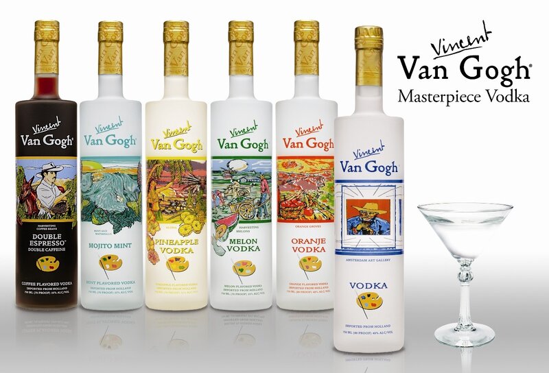 Vincent Van Gogh Vodka Collection