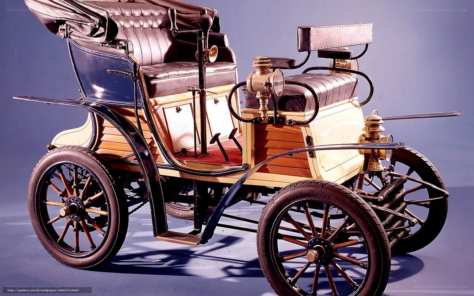 Vintage 1900s automobile