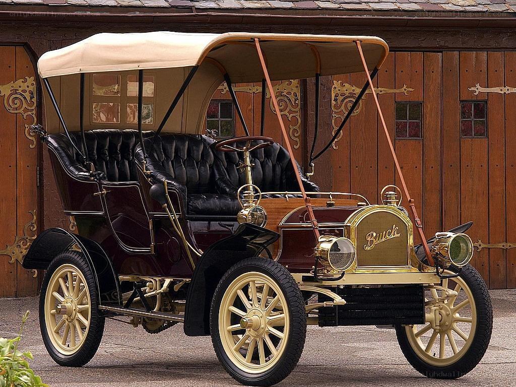 Vintage 1904 Buick automobile