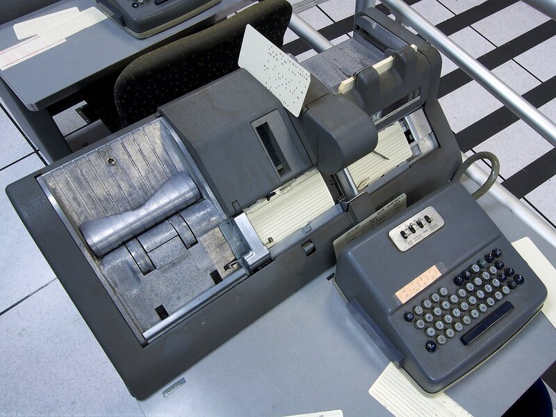 vintage accounting machine