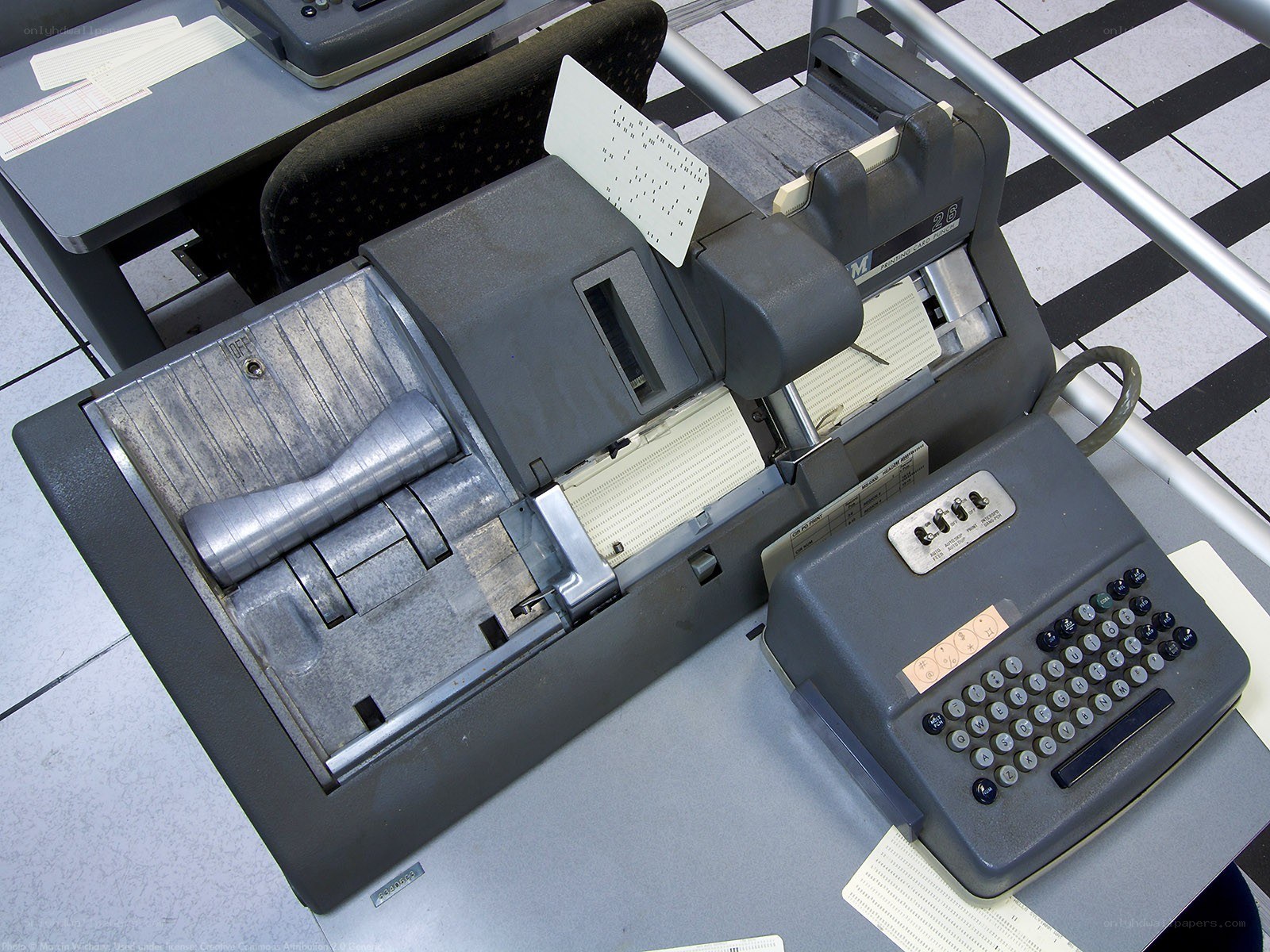 vintage accounting machine