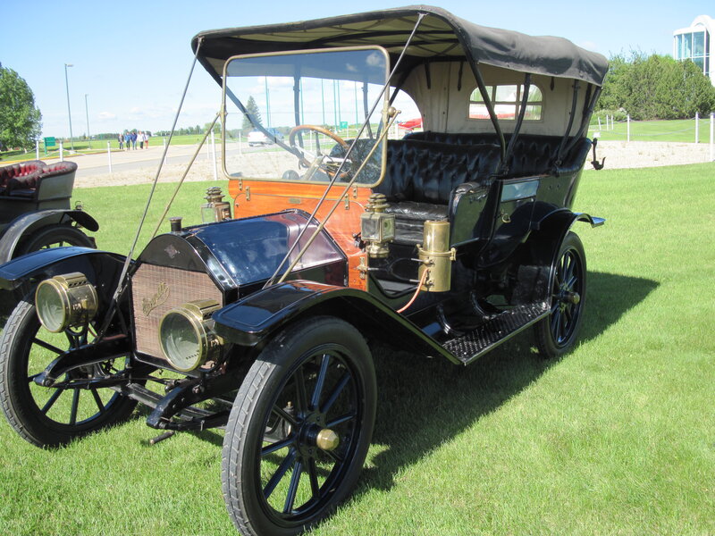 Vintage Automobile — Black, Serene, Afternoon