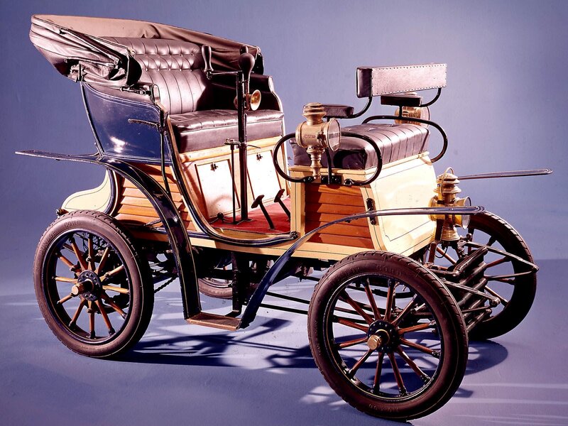 Vintage Automobile — Blue