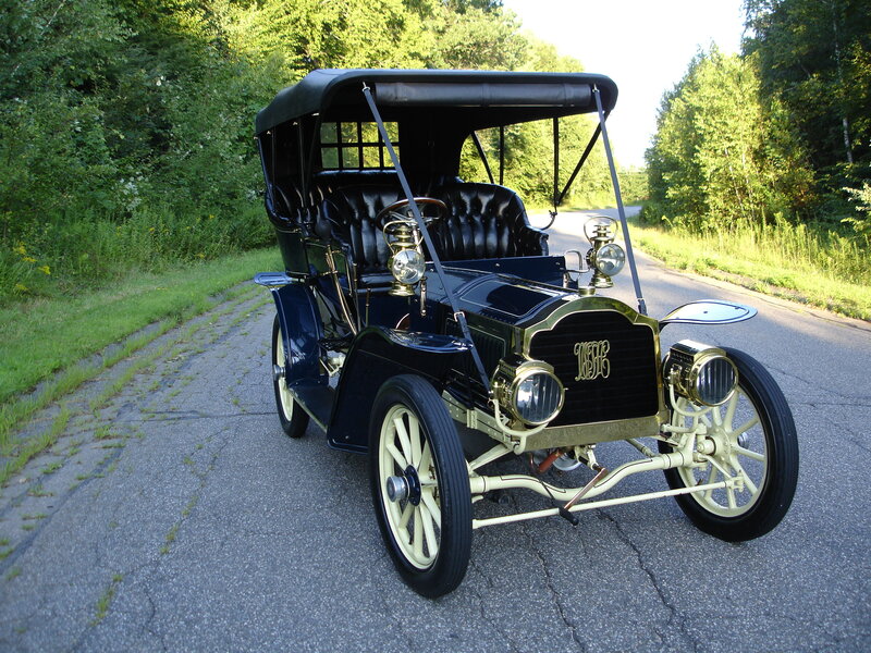 Vintage Automobile on Road