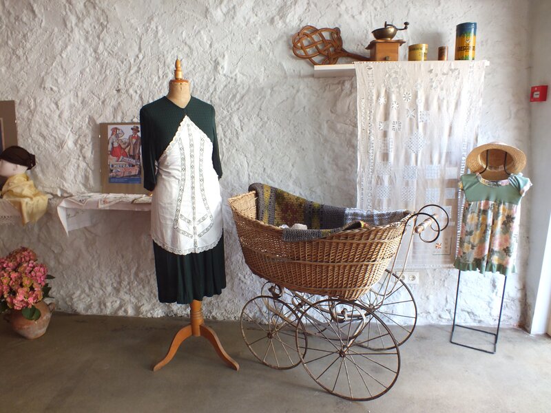 Vintage Baby Carriage Display