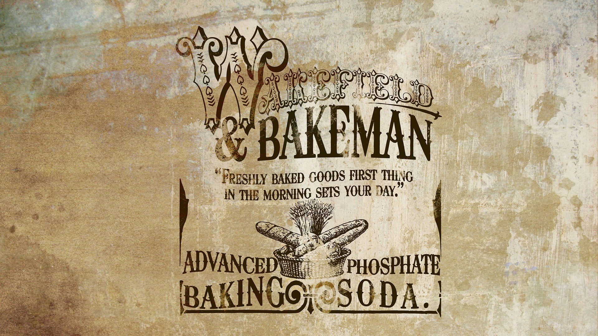Vintage baking soda advertisement