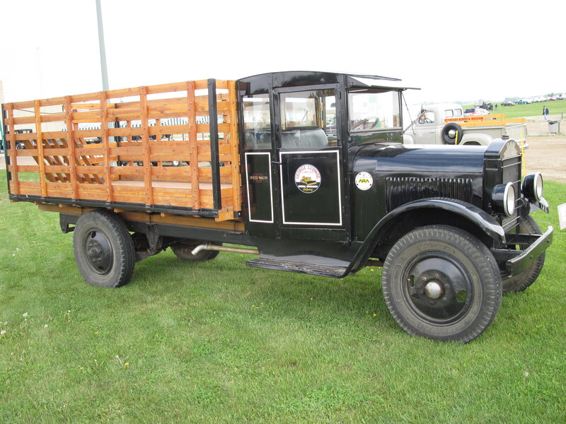 Vintage Black Truck — Calm