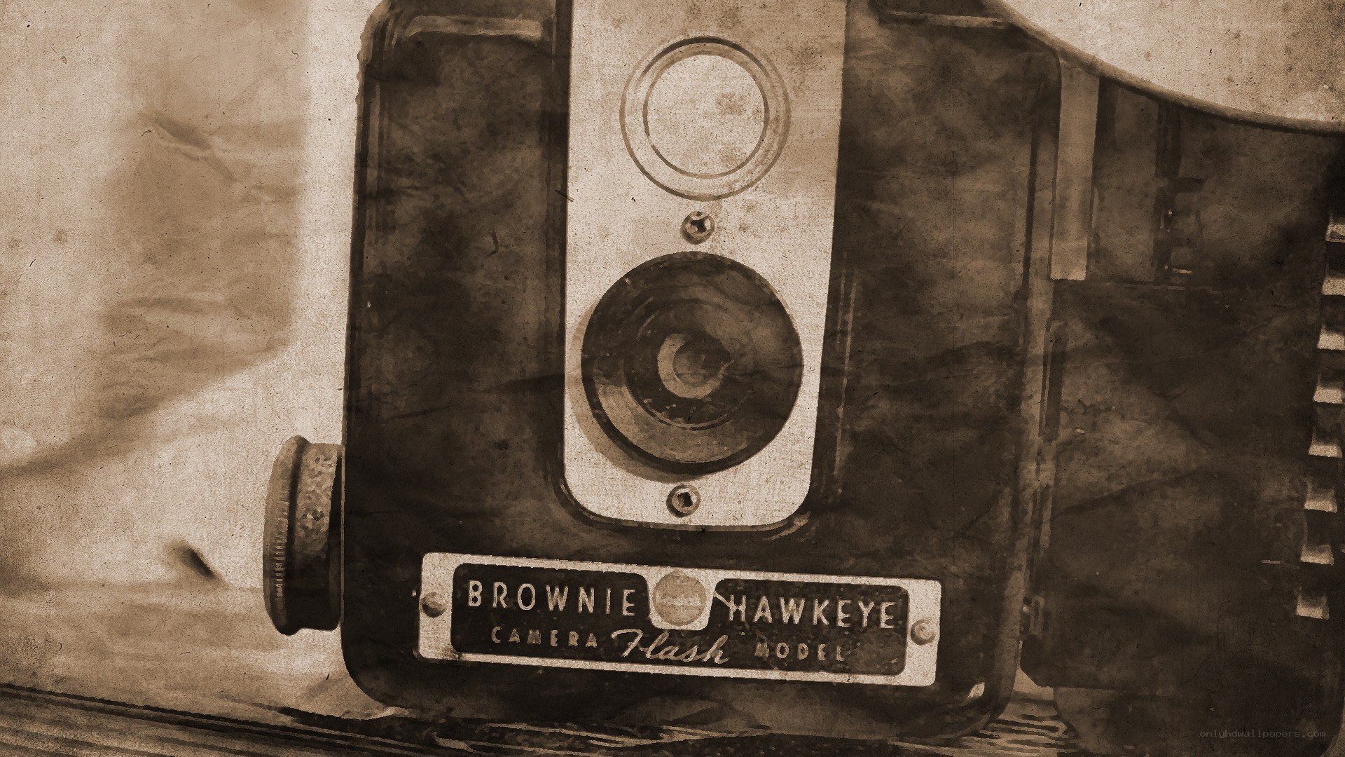 vintage brownie hawkeye camera