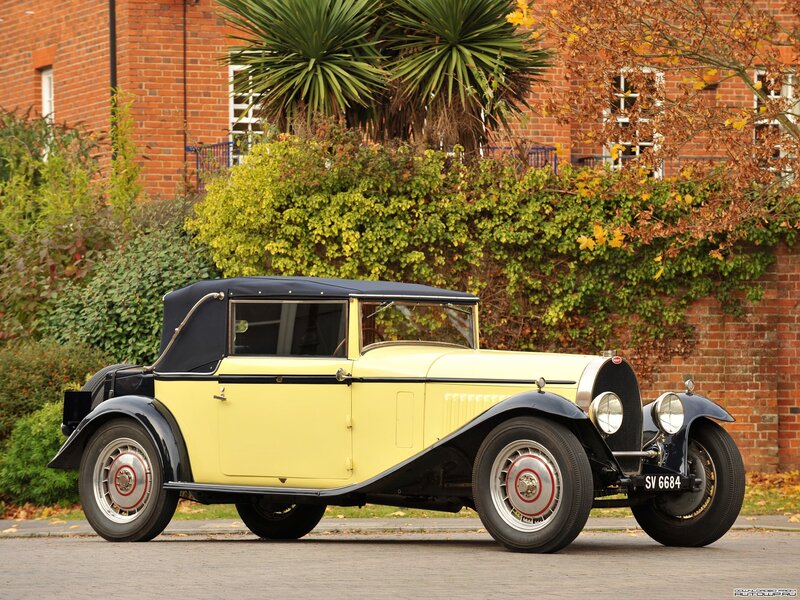 vintage bugatti convertible