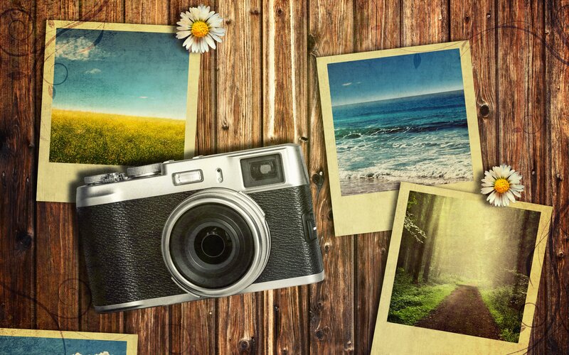 Vintage Camera and Photos