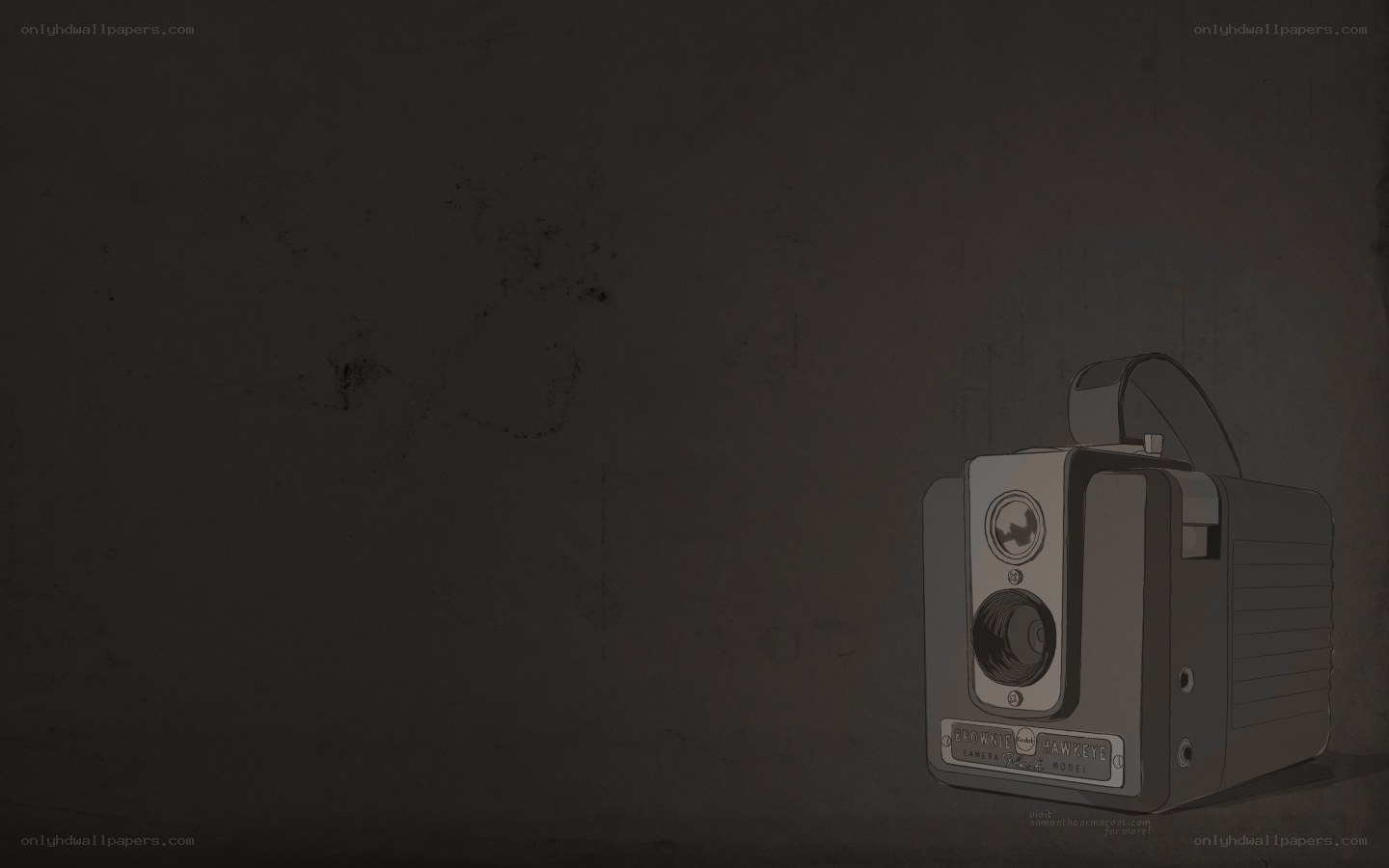 vintage camera illustration