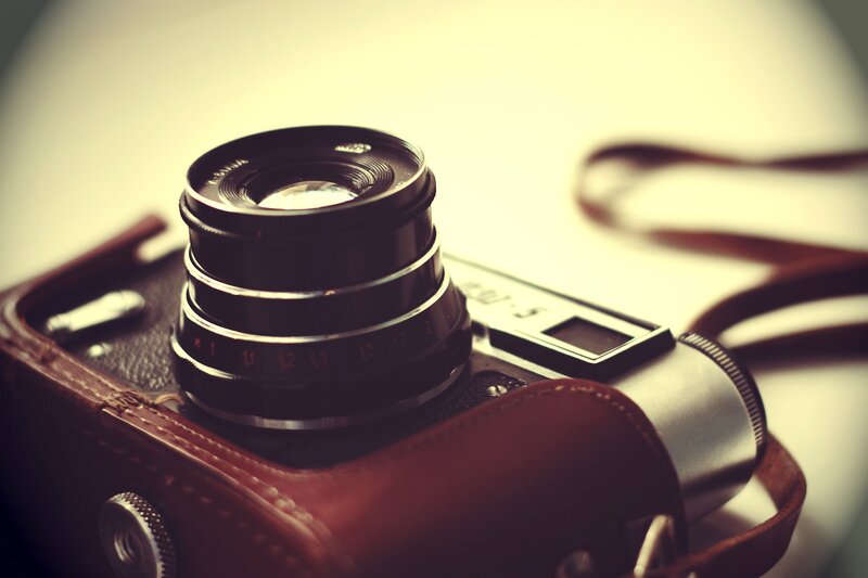 Vintage Camera in Case
