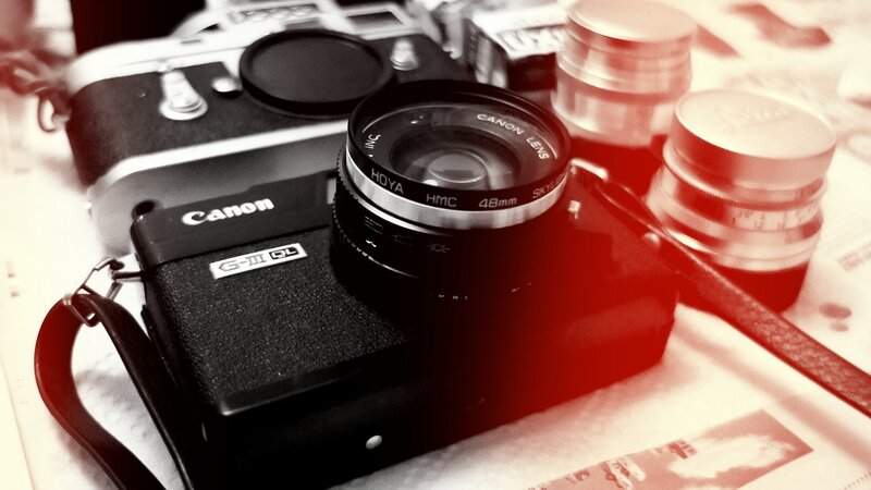 vintage cameras and lenses