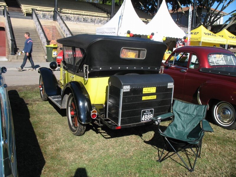 Vintage car at outdoor show