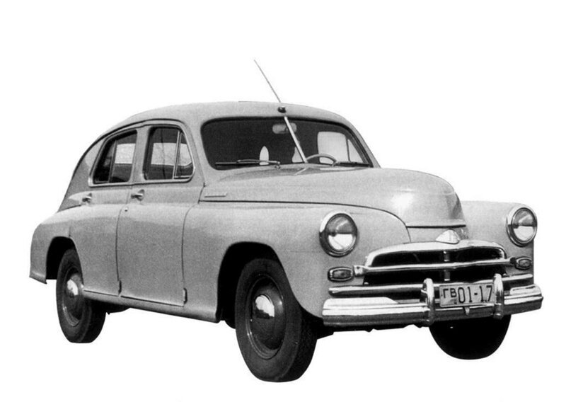 Vintage Car — Black, Neutral