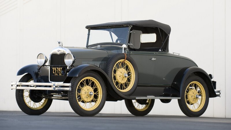 Vintage Car — Black