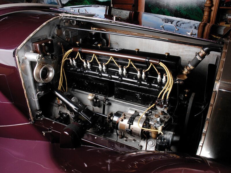 Vintage Car Engine