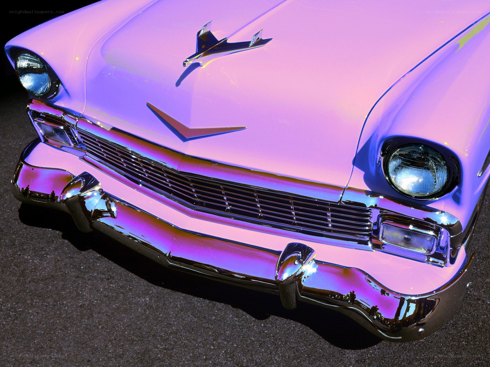 vintage car front view