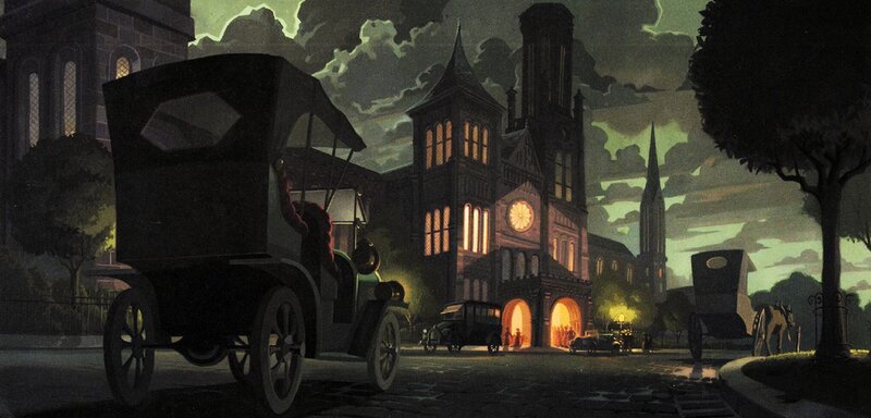 Vintage Car in City
