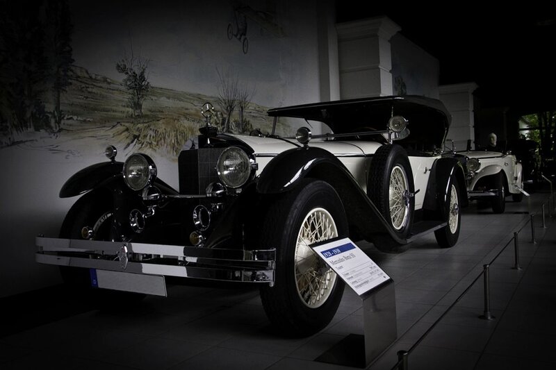 Vintage Car in Museum