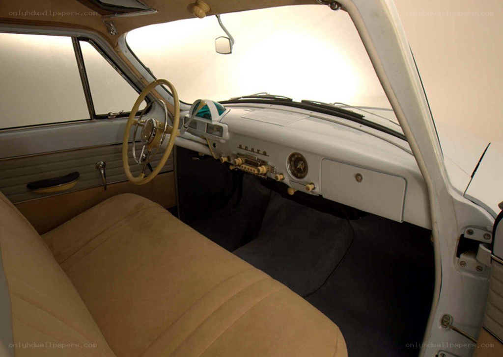 vintage car interior